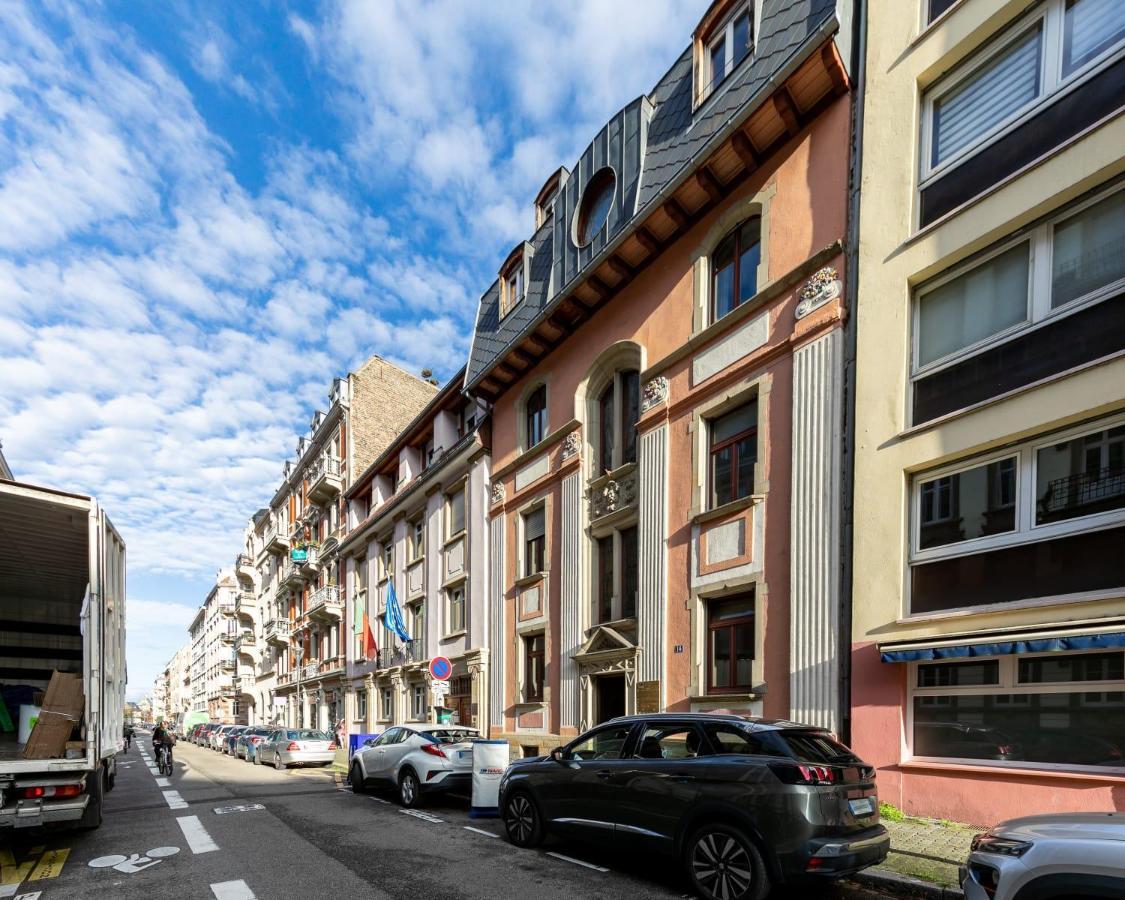 Ferienwohnung Cozy Studio Strasbourg Centre Exterior foto